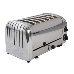 Dualit 6 Slice Vario Toaster Polished Stainless Steel