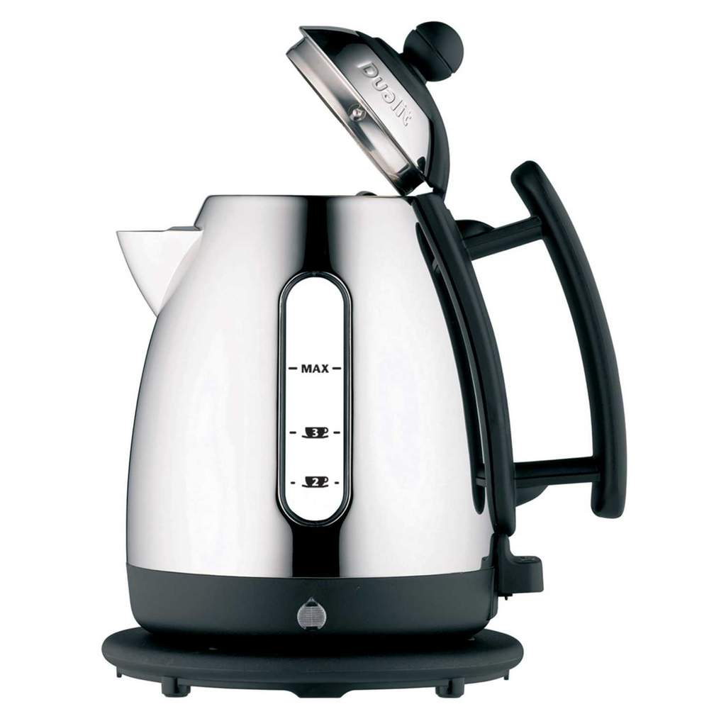Dualit 1 Litre Mini Jug Kettle Stainless Steel with Black Trim - Image 3