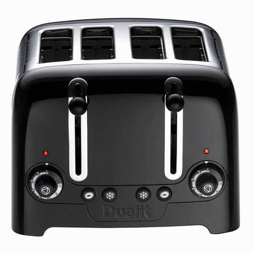 Dualit 4 Slice Lite Toaster High Gloss Black - Image 3