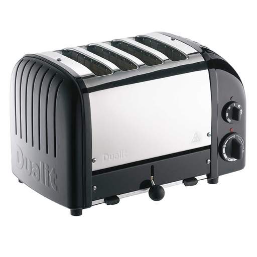 Dualit 4 Slice Classic Toaster Matt Black - Image 4
