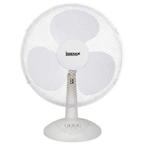 Igenix 12 Inch Desk Fan White