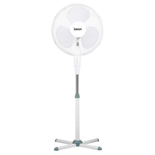 Igenix 16 Inch Pedestal Fan White
