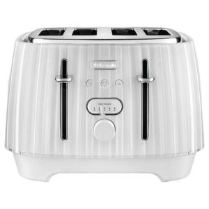 Delonghi 4 Slice Ballerina Toaster White