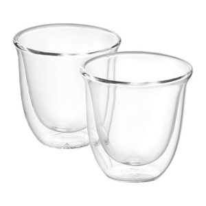 Delonghi 2 Double Walled Espresso Glasses