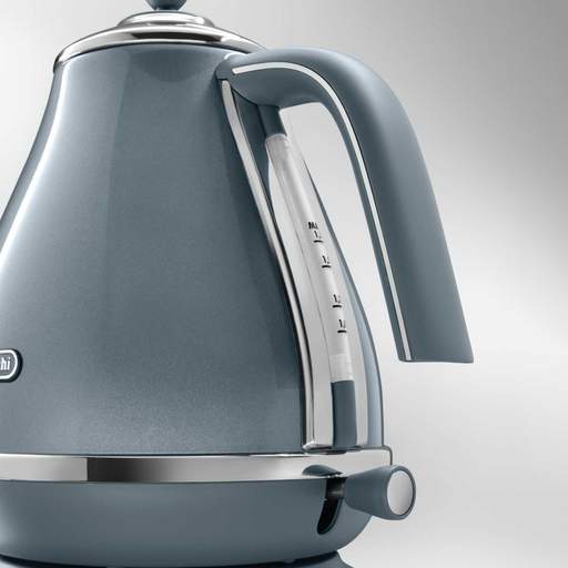 Delonghi 1.7L Icona Metallics Kettle Ice Blue - Image 3