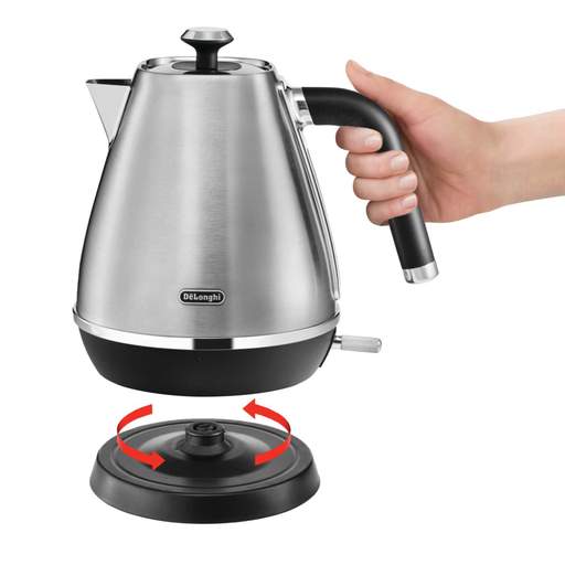 Delonghi 1.7L Distinta X Stainless Steel Kettle - Image 3
