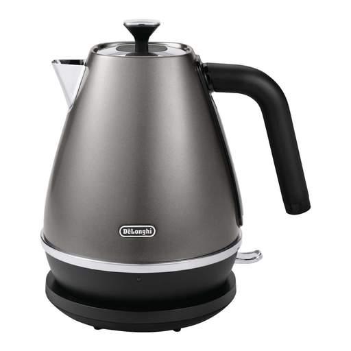 Delonghi 1.7L Distinta X Stainless Steel Kettle Titanium
