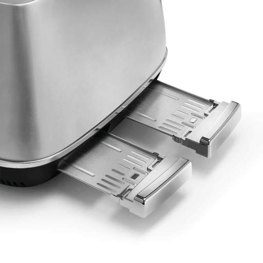 Delonghi 4 Slice Distinta X Stainless Steel Toaster - Image 3