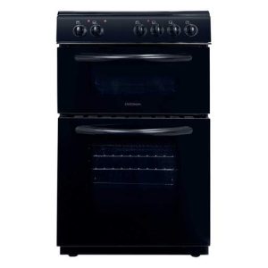 Statesman 50CM Double Oven Electric Cooker Black