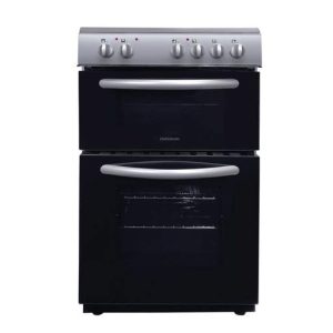 Statesman 50CM Double Oven Electric Cooker Silver