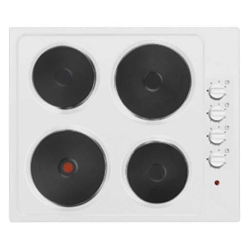 Statesman 60CM 4 PLATE ELECTRIC HOB WHITE