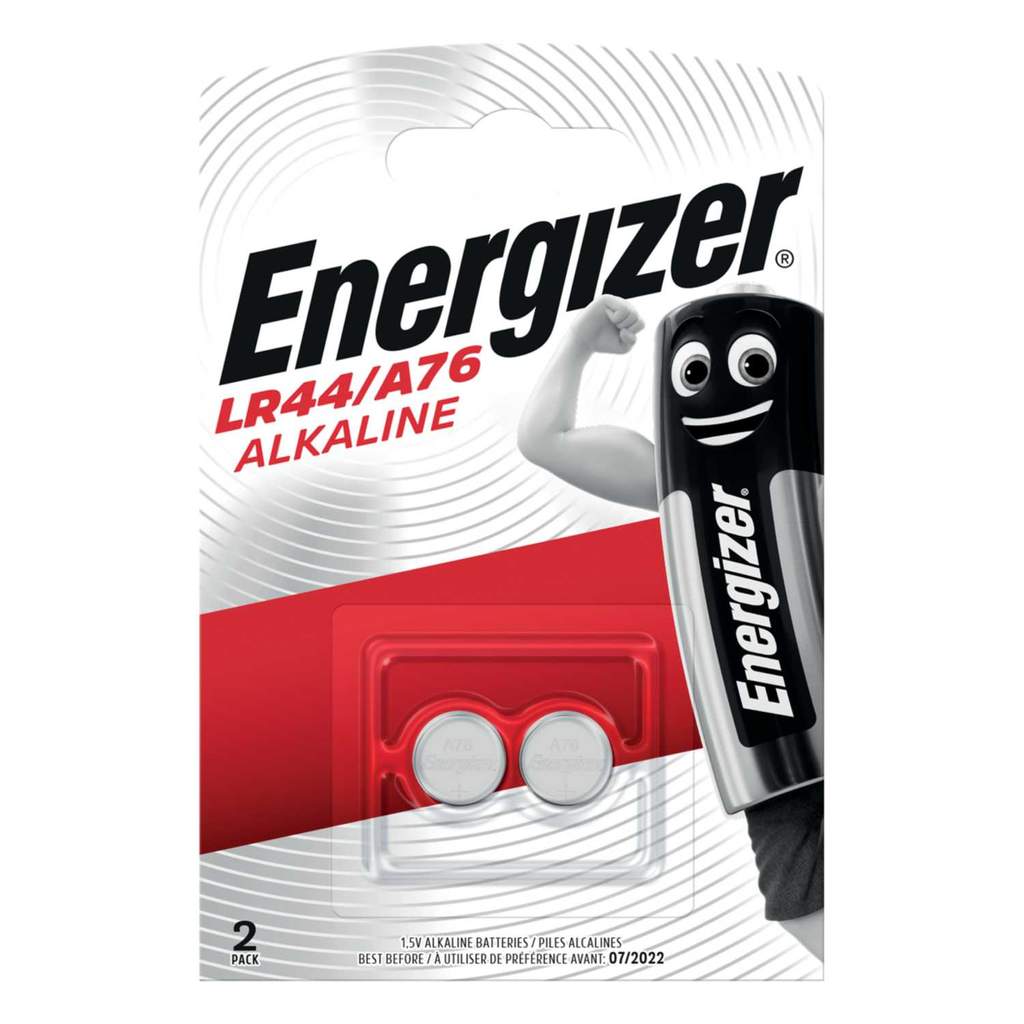 Energizer 1.5V LR44 / A76 Alkaline Batteries (Pack of 2) - Image 2