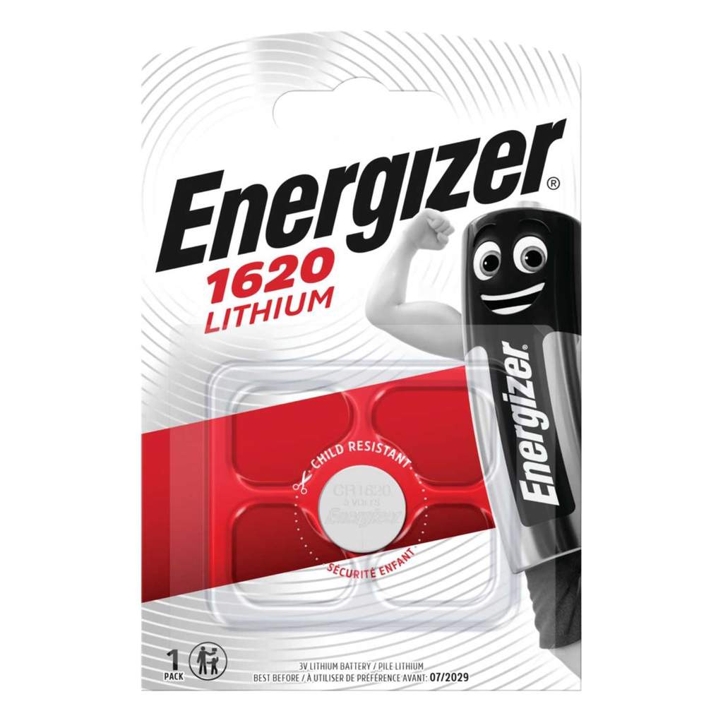 Energizer CR1620 Lithium Battery (Pack of 1) - Image 2