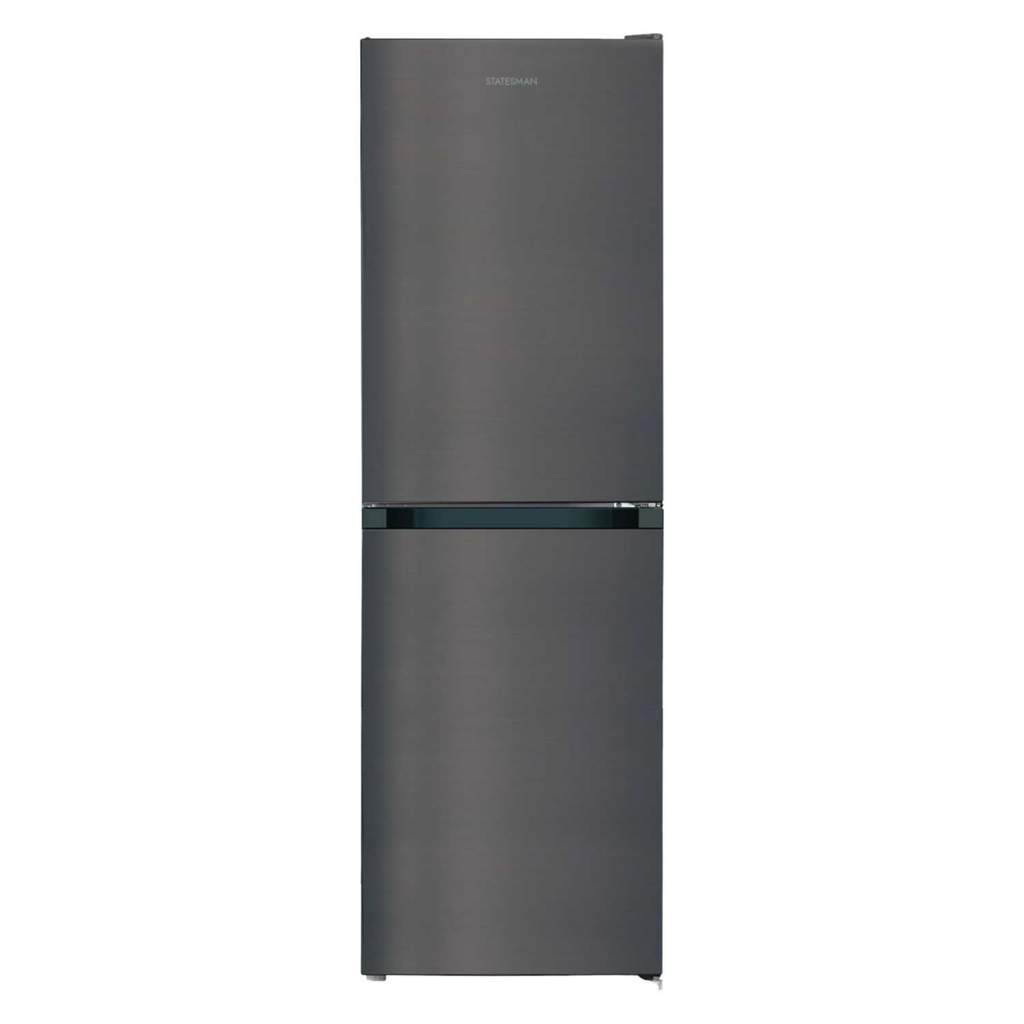 Statesman 175cm High 50/50 Low Frost Fridge Freezer Dark Inox - Image 2