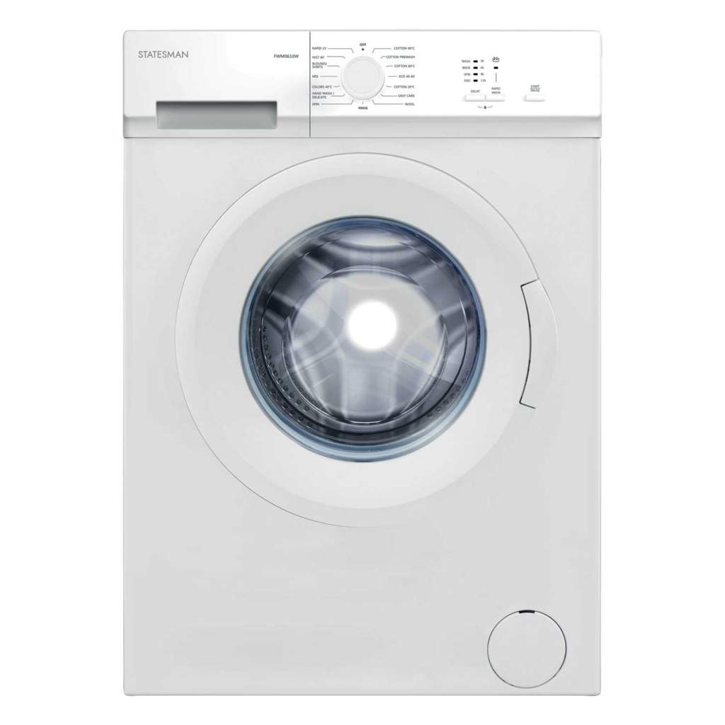Statesman 6KG 1000RPM BLDC WASHING MACHINE WHITE - Image 2
