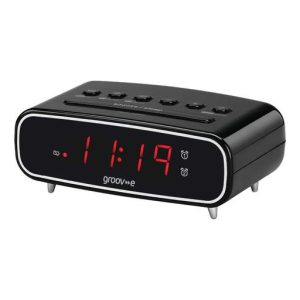 Groove Rise Digital Radio Alarm Clock