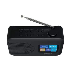 Groove Berlin Colour Screen DAB/FM Radio with Bluetooth Black