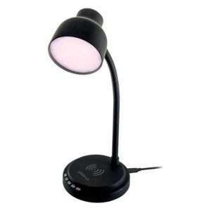 Groove Astra LED Lamp with Wireless Charging Pad and Speaker