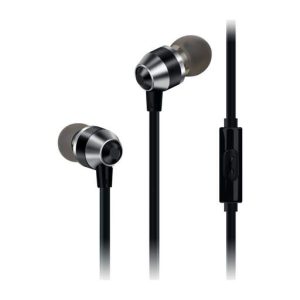 Groove Smart Buds Metal Earphones with Remote MIC Black