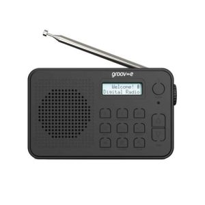 Groove Madrid Rechargeable DAM/RM Radio with Bluetooth