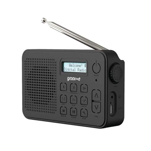 Groove Madrid Rechargeable DAM/RM Radio with Bluetooth - Image 2