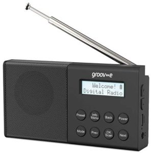 Groove Geneva Rechargeable DAB/FM Radio with Bluetooth