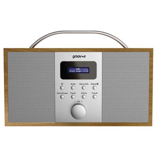 Groove Boston Wood DAB/FM Radio with Bluetooth - Image 2