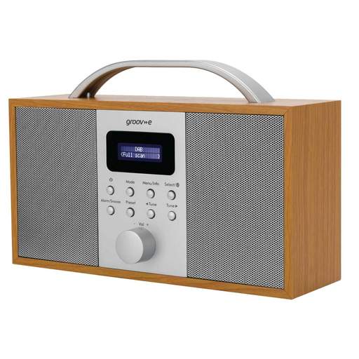 Groove Boston Wood DAB/FM Radio with Bluetooth - Image 3