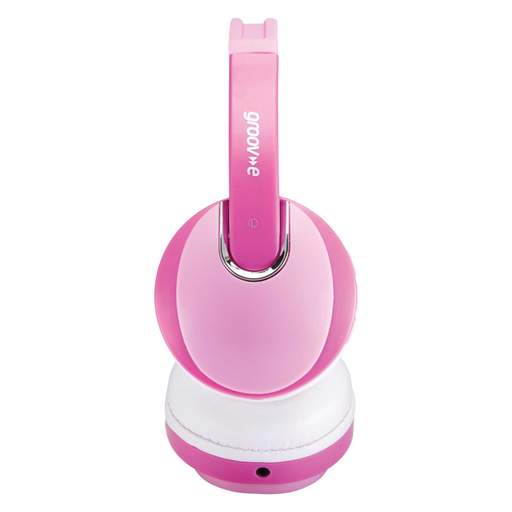 Groove Wireless Kids Headphones Pink - Image 3