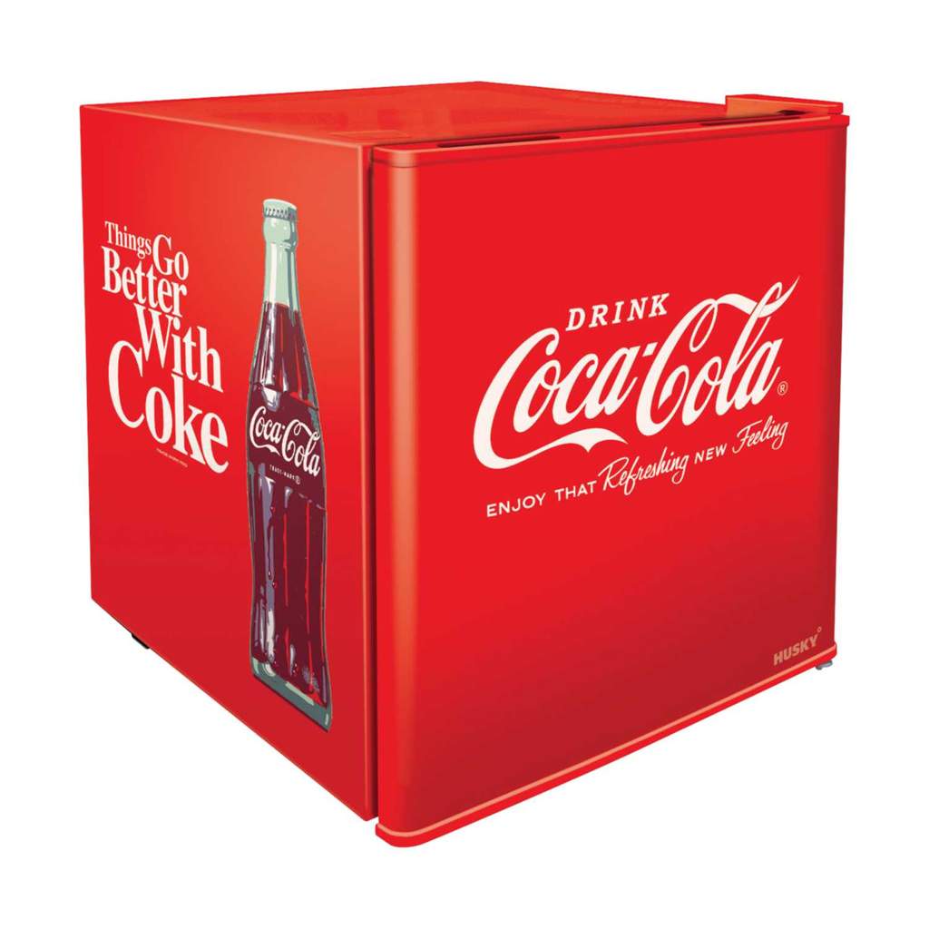 Husky 42.9L Coca Cola Mini Fridge - Image 2