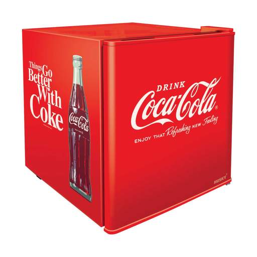 Husky 42.9L Coca Cola Mini Fridge