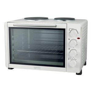 Igenix 45L Electric Mini Oven with Double Hotplates