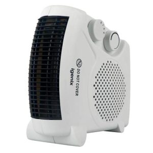 Igenix 2000W Fan Heater Flat or Upright White