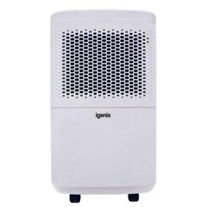 Igenix 12 Litre Per Day Compressor Dehumidifier White