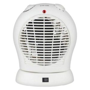 Igenix 2kW Oscillating Fan Heater White