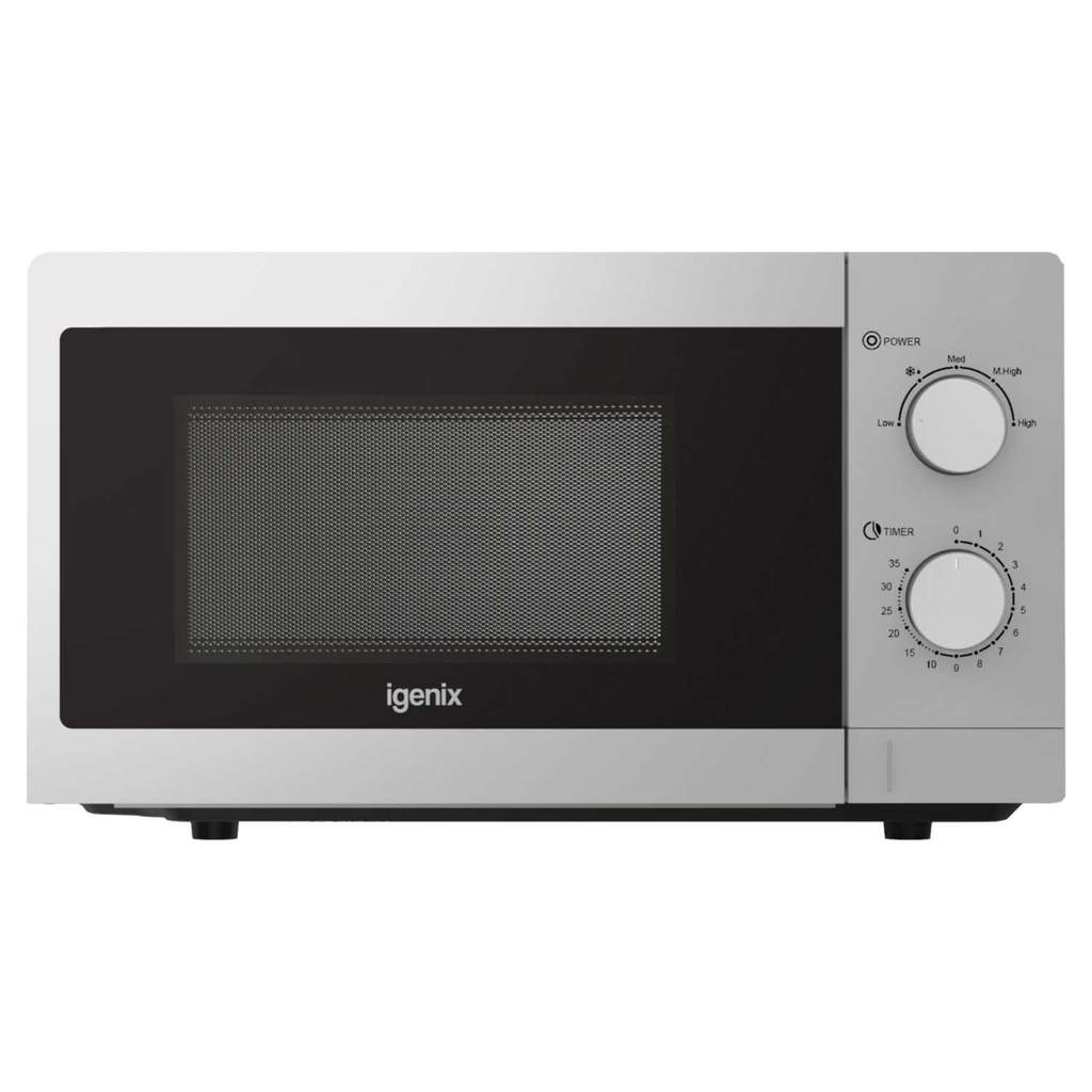 Igenix 20L 800W Manual Microwave Silver - Image 4