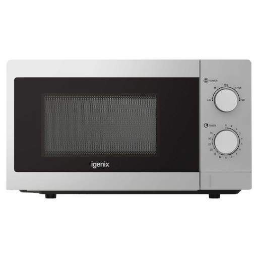 Igenix 20L 800W Manual Microwave Silver