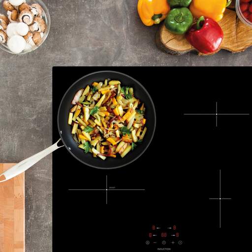 Statesman 60cm 4 Zone Induction Hob with Touch Control Black - Image 3