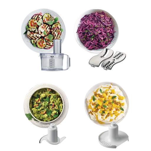 Kenwood 400W 1.4L Compact Food Processor White & Grey - Image 3