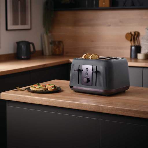 Kenwood 4 Slice Dusk Toaster Grey - Image 3