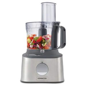 Kenwood 800W MultiPro Compact+ 5-in-1  Food Processor with Weighing Stainless Steel