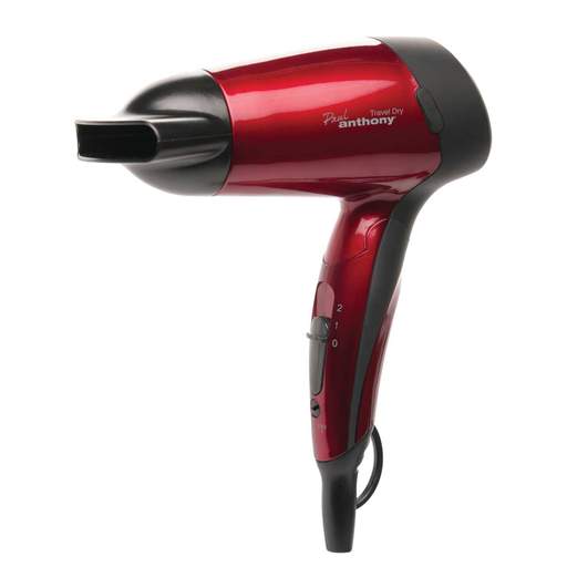 Paul Anthony Paul Anthony Hot Red 1200W Travel Hair Dry