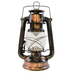 Lloytron Nebraska LED Storm Lamp - Copper