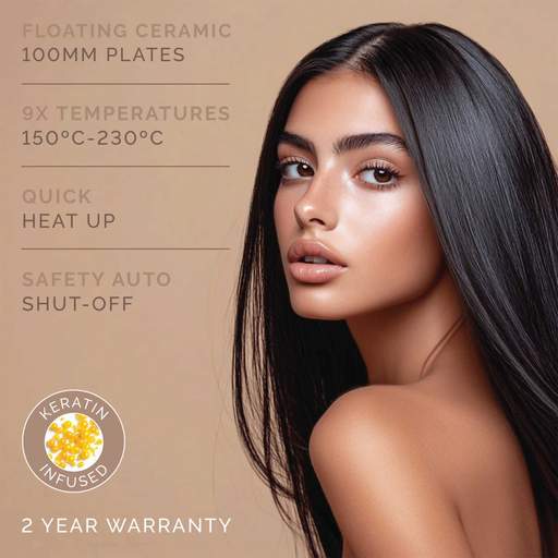 Paul Anthony StylePro Ceramic Hair Straightener with Keratin - Image 2