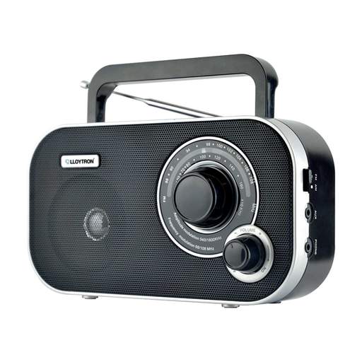 Lloytron Lloytron 2 Band 'Calypso' AC/DC Portable Radio - Black ~ 10's