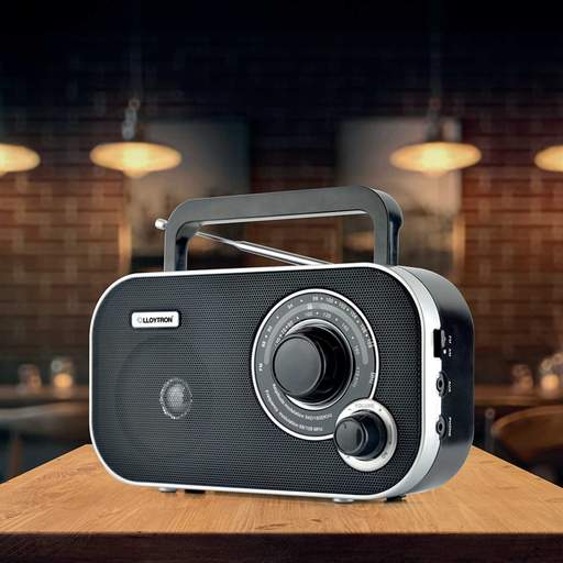 Lloytron Lloytron 2 Band 'Calypso' AC/DC Portable Radio - Black ~ 10's - Image 3