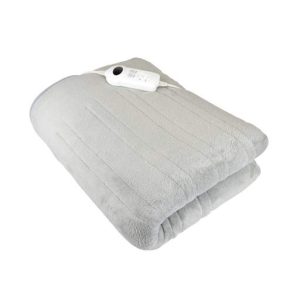 Lloytron StayWarm 180cm x 130cm Extra Large Heated Throw Blanket - Grey