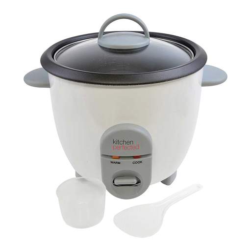 Kitchen Perfected 0.8 Litre Automatic Rice Cooker White