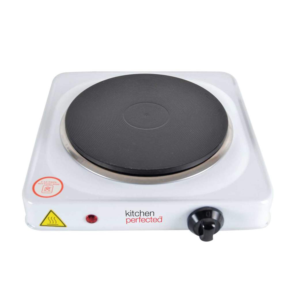 Kitchen Perfected 1.5kW Single Hotplate White - Image 2