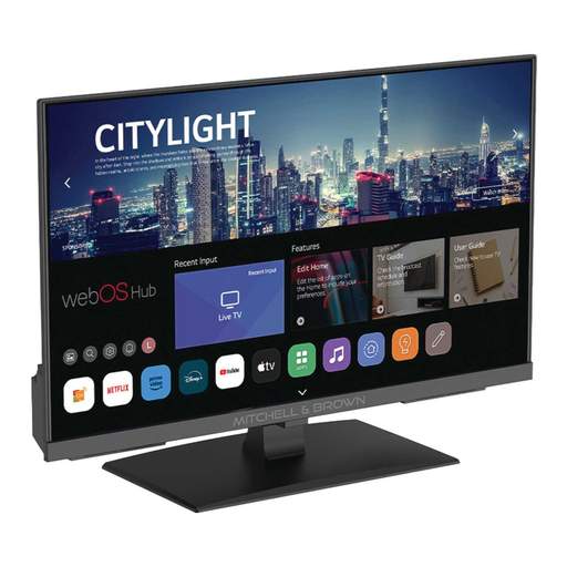 Mitchell & Brown 24" HD Ready Smart Linux OS TV with DVD - Image 3